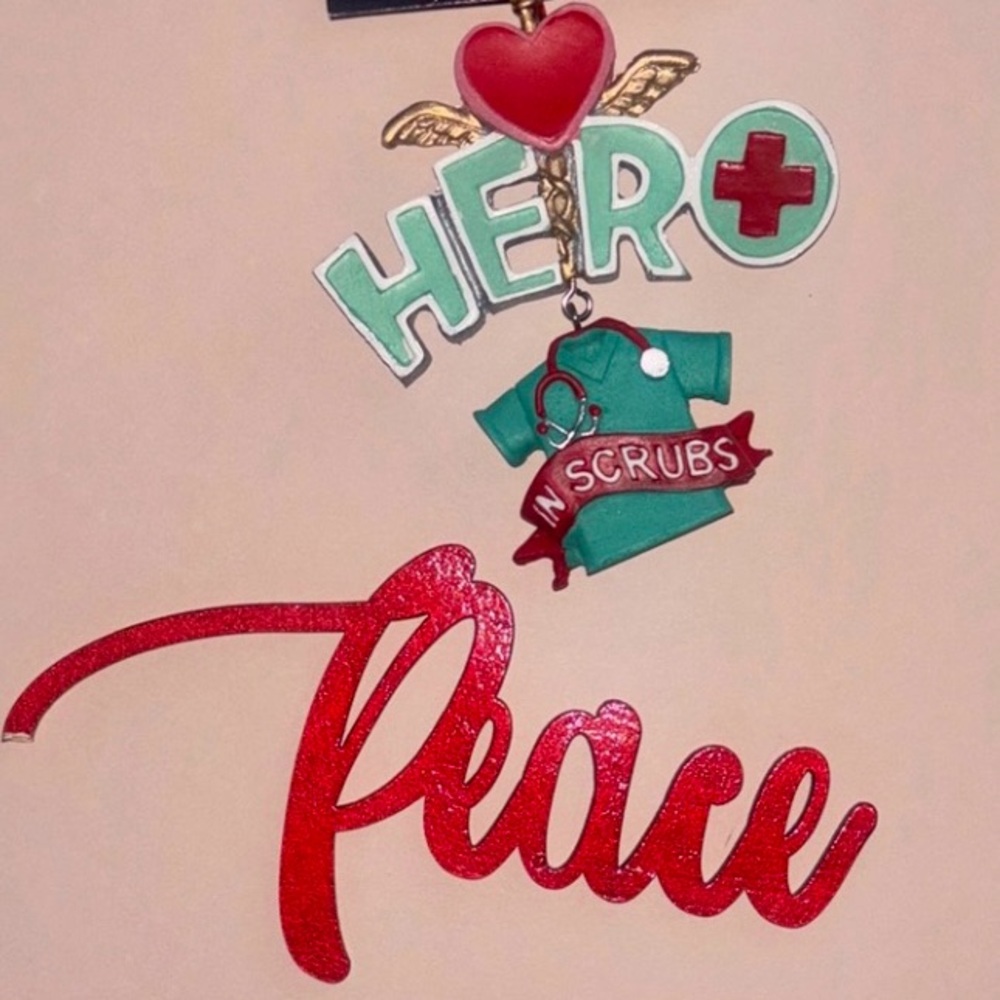The Christmas Shoppe Healthcare Worker Ornament, NWT